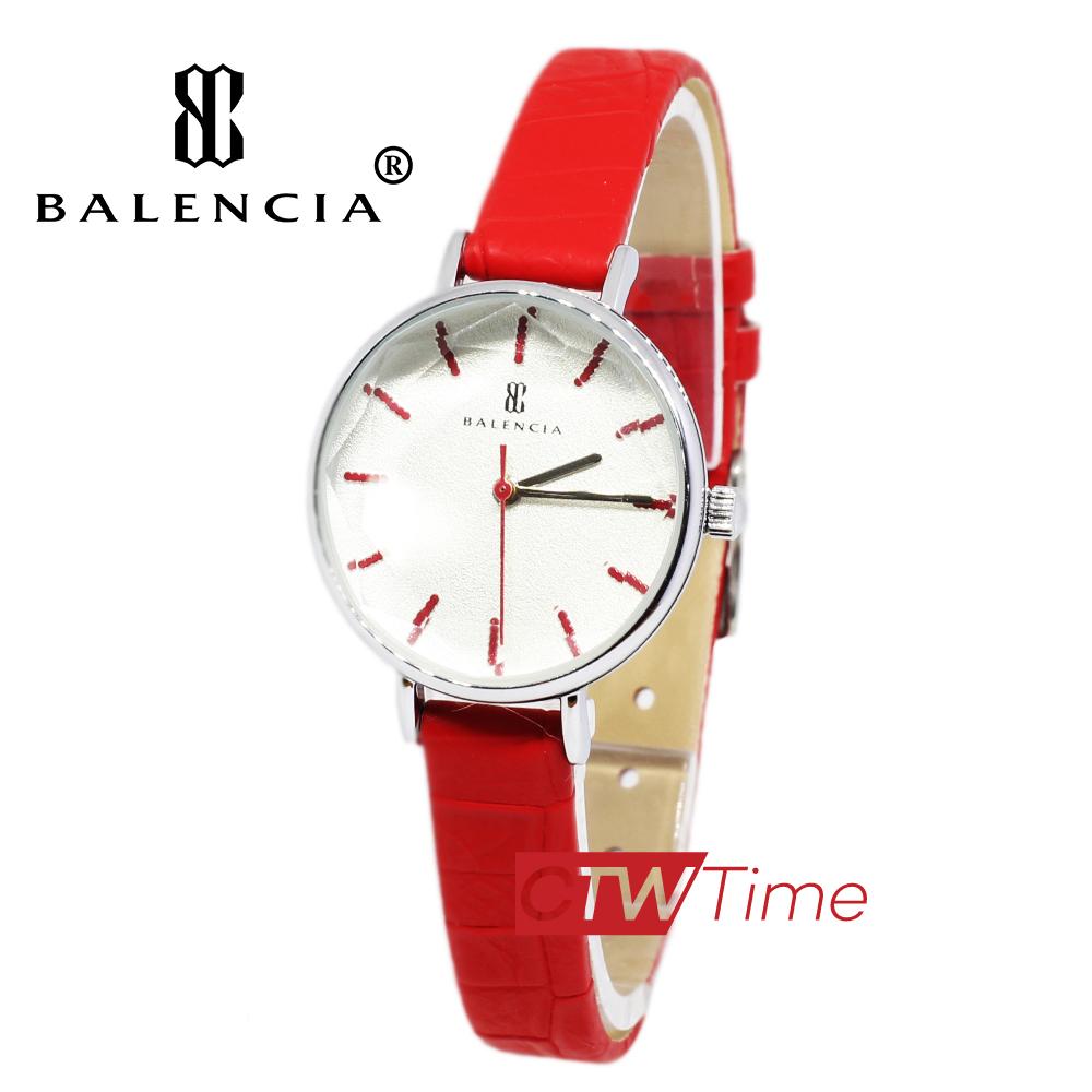 BALENCIA Fashion Wacth นาฬิกาข้อมือผู้หญิง สายหนัง รุุ่น W-3010-LS BALENCIA Fashion Wacth นาฬิกาข้อมือผู้หญิง สายหนัง รุุ่น W-3010-LS