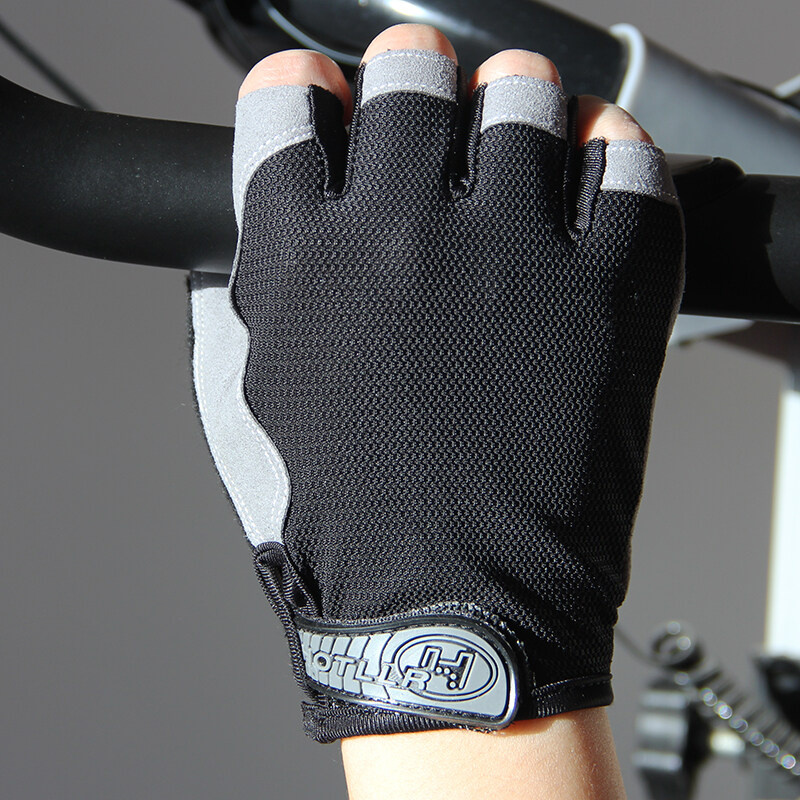 CTMALL ถุงมือฟิตเนส ถุงมือออกกำลังกาย ถุงมือยกน้ำหนัก Weight Lifting Gloves Black Riding glove Bodybuilding Fitness Glove