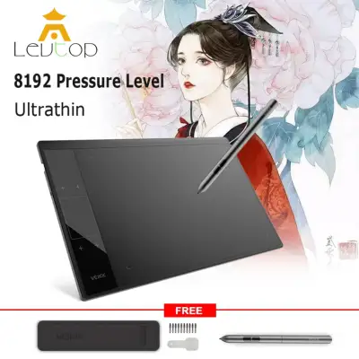 LEVTOP Graphics Drawing Tablet Board Drawing Pad Digital Drawing Pen Tablet with No-charging