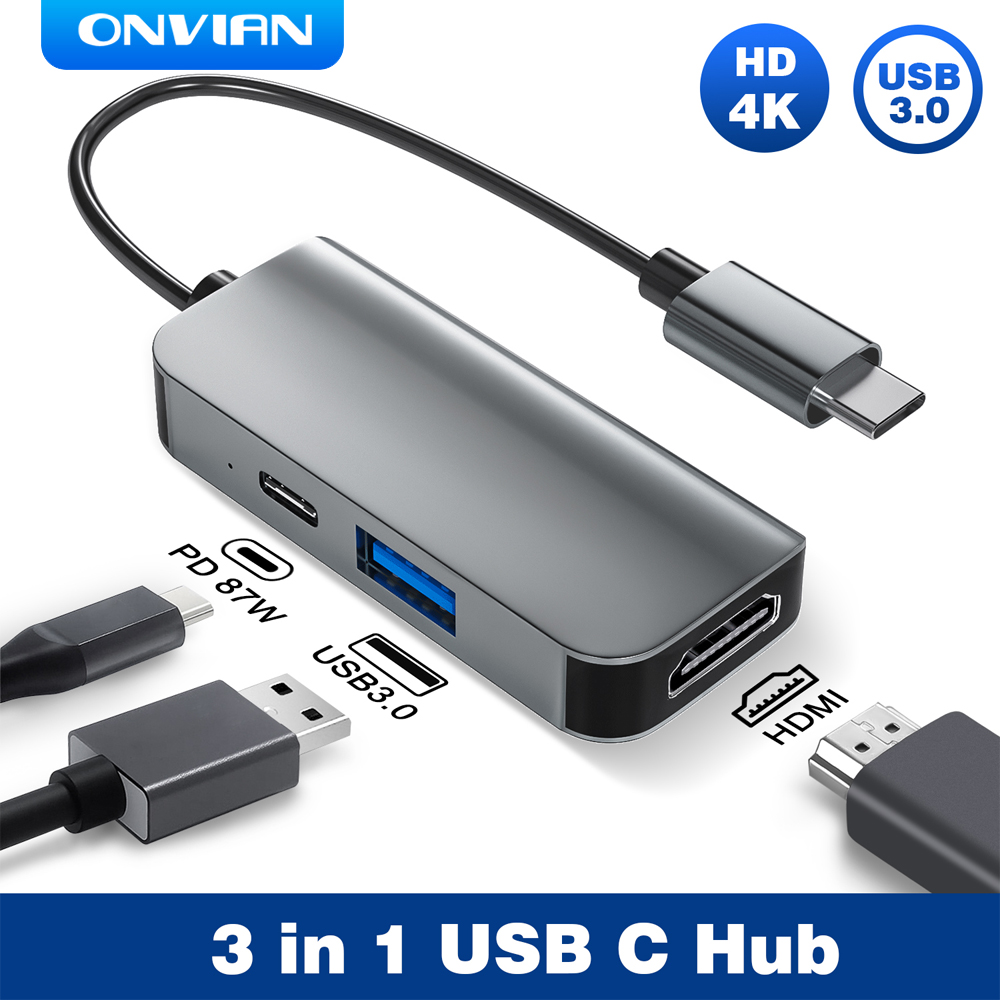 Onvian Usb In Type C Hdmi Usb Pd Usb