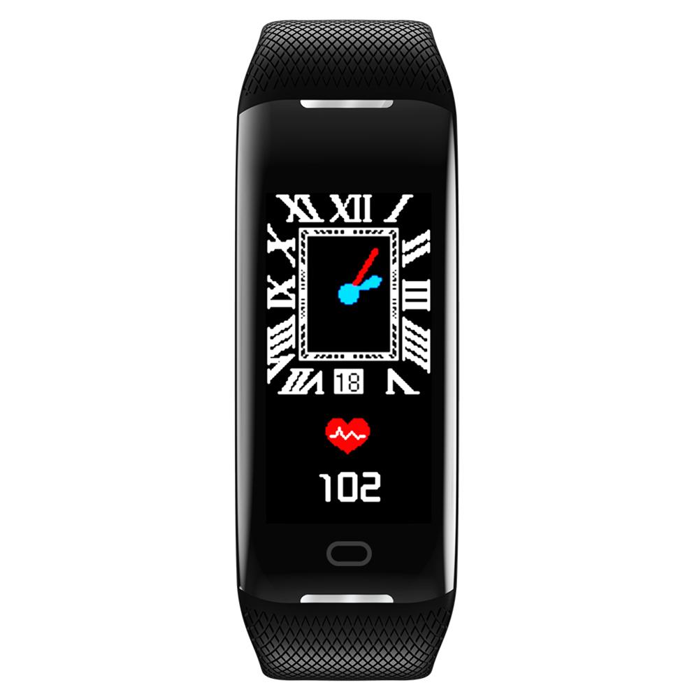 สมาร์ทสายรัดข้อมือสมาร์ท Multifunction IP67 หน้าจอสีสันข้อความคำแนะนำ Pedometer