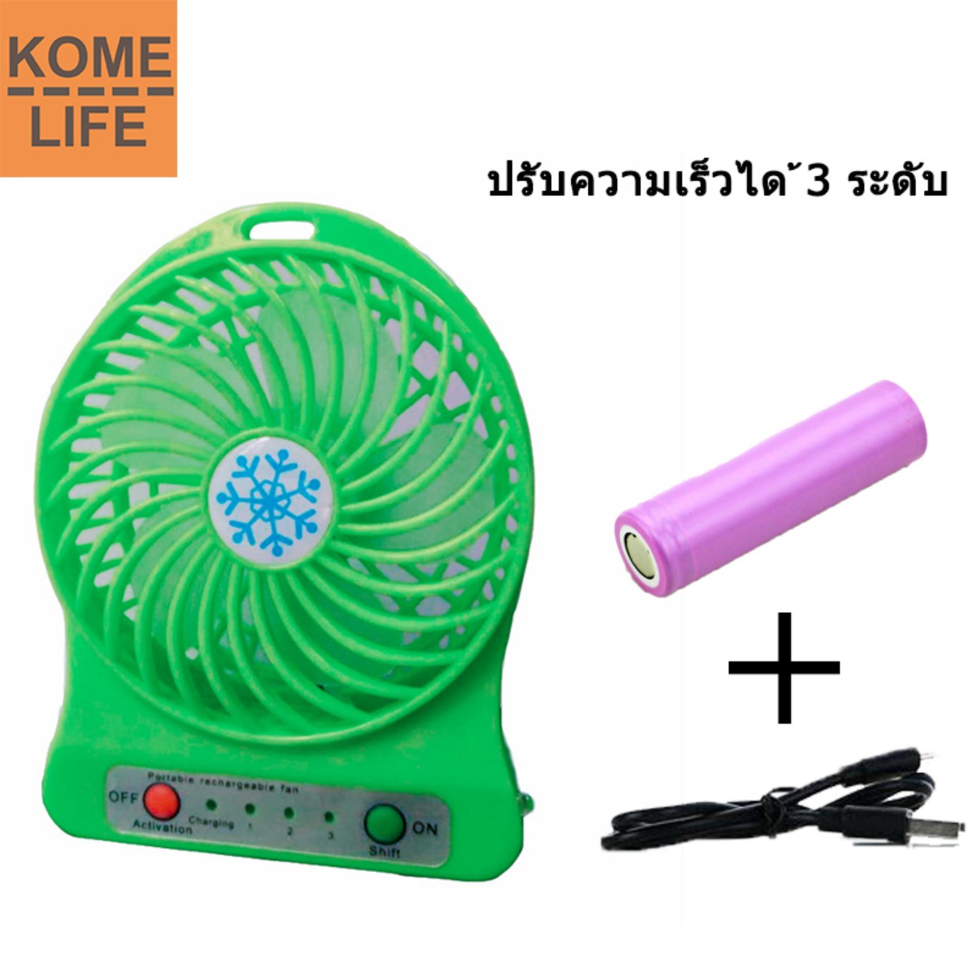 KOME LIFE พัดลม มินิ แบบพกพา ปรับได้ 3 ระดับ แบบชาร์จไฟ LEDตั้งโต๊ะ จิ๋วแต่แจ๋ว Mini Usb Fanพัดลมตั้งโต๊ะ KOME LIFE พัดลม มินิ แบบพกพา ปรับได้ 3 ระดับ แบบชาร์จไฟ LEDตั้งโต๊ะ จิ๋วแต่แจ๋ว Mini Usb Fanพัดลมตั้งโต๊ะ