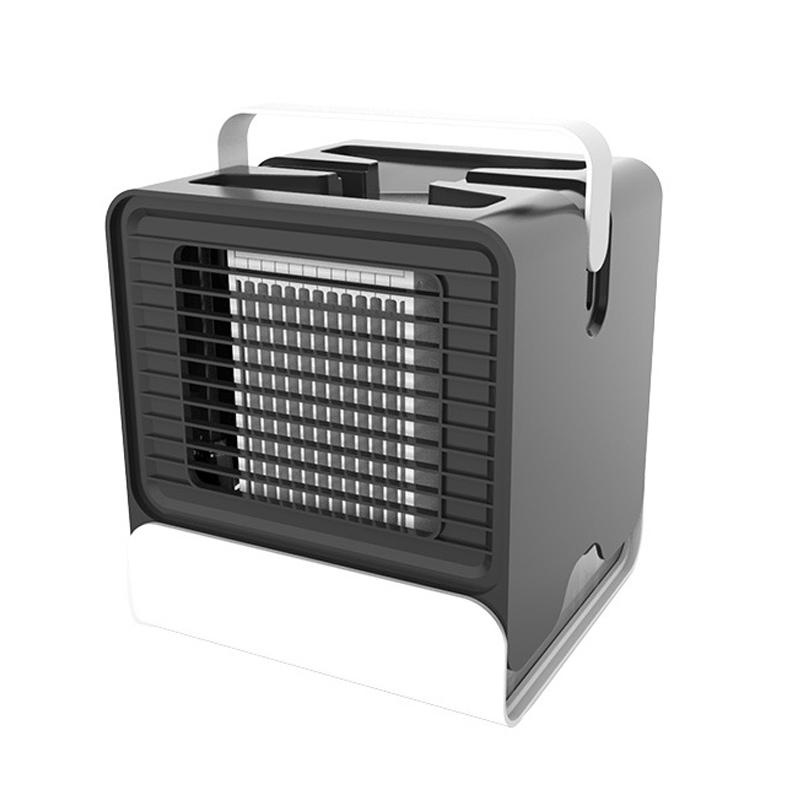Usb Mini Portable Air Conditioner Humidifier Purifier Negative Ion Air Cooling Fan Air Cooler Fan With Night Light For Office Home Usb Mini Portable Air Conditioner Humidifier Purifier Negative Ion Air Cooling Fan Air Cooler Fan With Night Light For Office Home