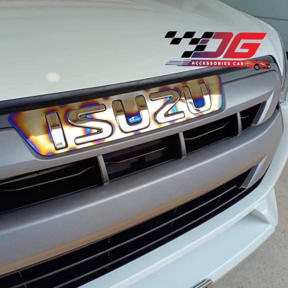 เพลทไทเทครอบโลโก้ ISUZU D-MAX 2020 สแตนเลส304 รับประกันสีซีด ตลอดอายุการใช้งาน 5 979650b4db283ffd633558017c58a7d6