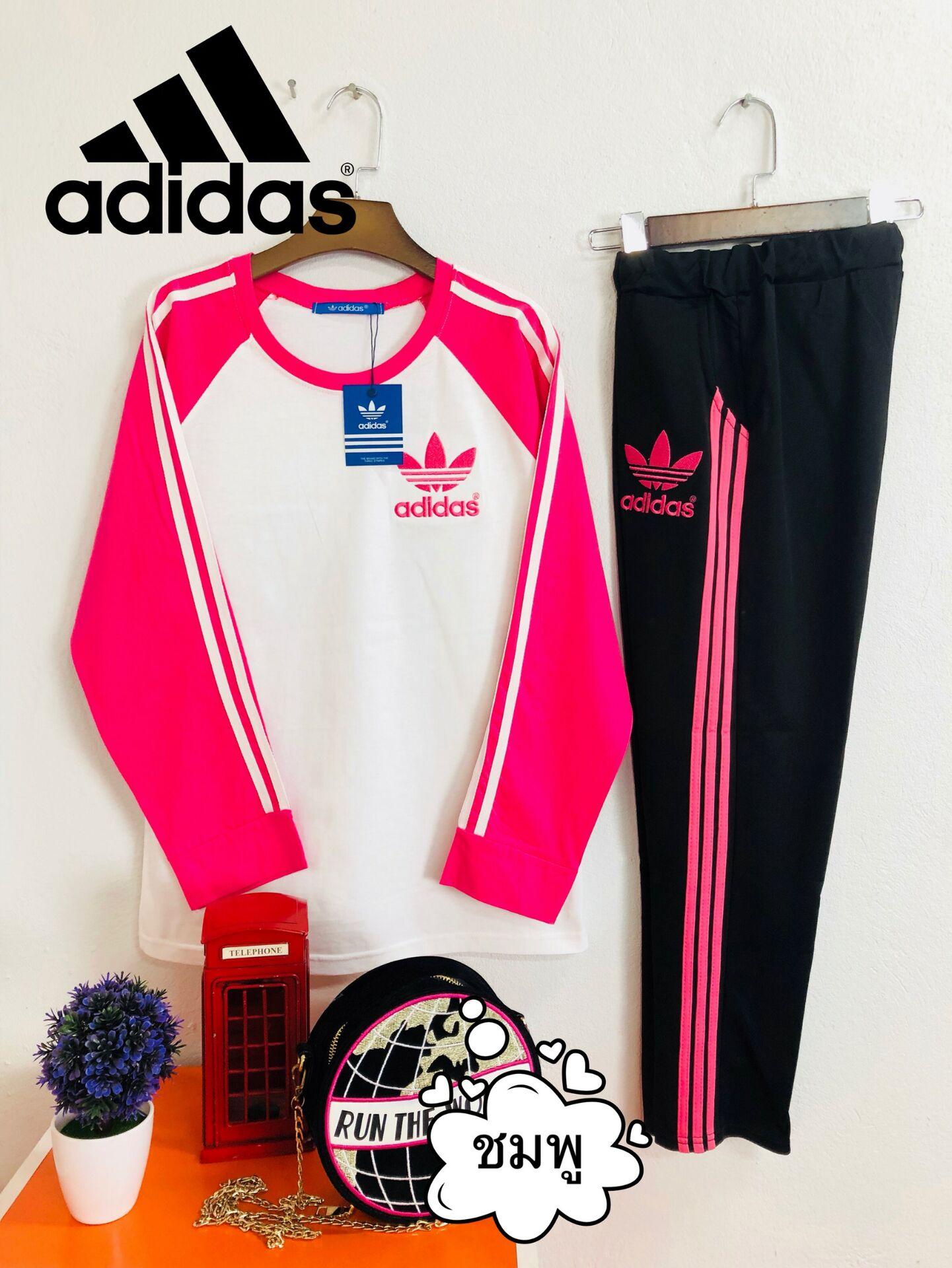 Adidas Women Fashion Casual Comfortable Sportswear One Set