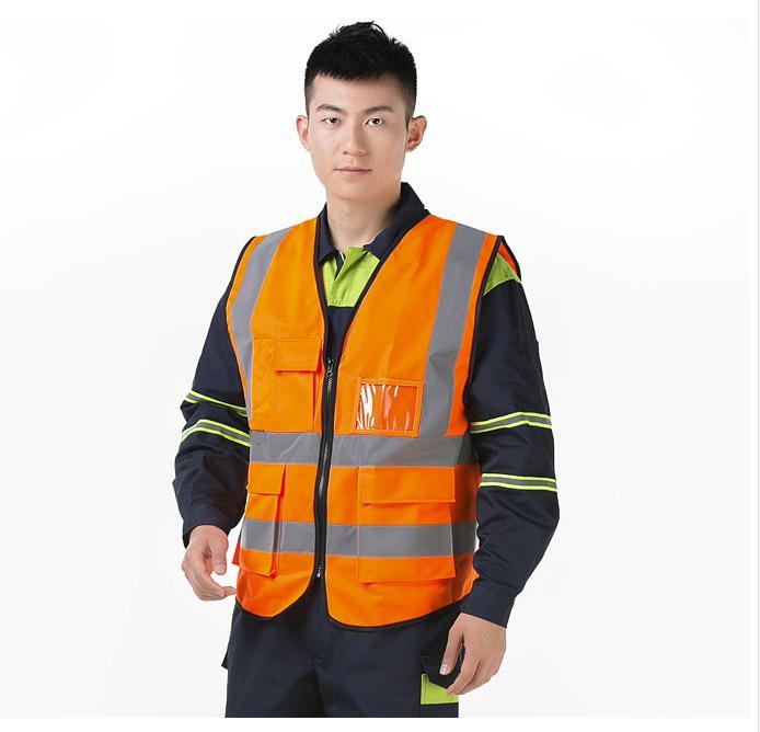 ลุงแจ็ค Store สะท้อนอย่างเด่นชัดปลอดภัยเสื้อกั๊กเสื้อกั๊กสะท้อนแสง Multipockets เสื้อกั๊ก SAFETY Workwear (ขนาด L) ลุงแจ็ค Store สะท้อนอย่างเด่นชัดปลอดภัยเสื้อกั๊กเสื้อกั๊กสะท้อนแสง Multipockets เสื้อกั๊ก SAFETY Workwear (ขนาด L)
