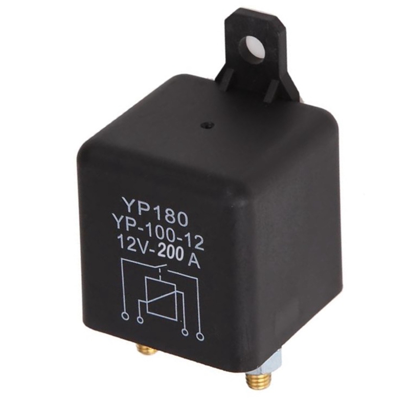 High Current 4 Pin Car Relay 12V 200A Car Truck Motor Automotive Relay