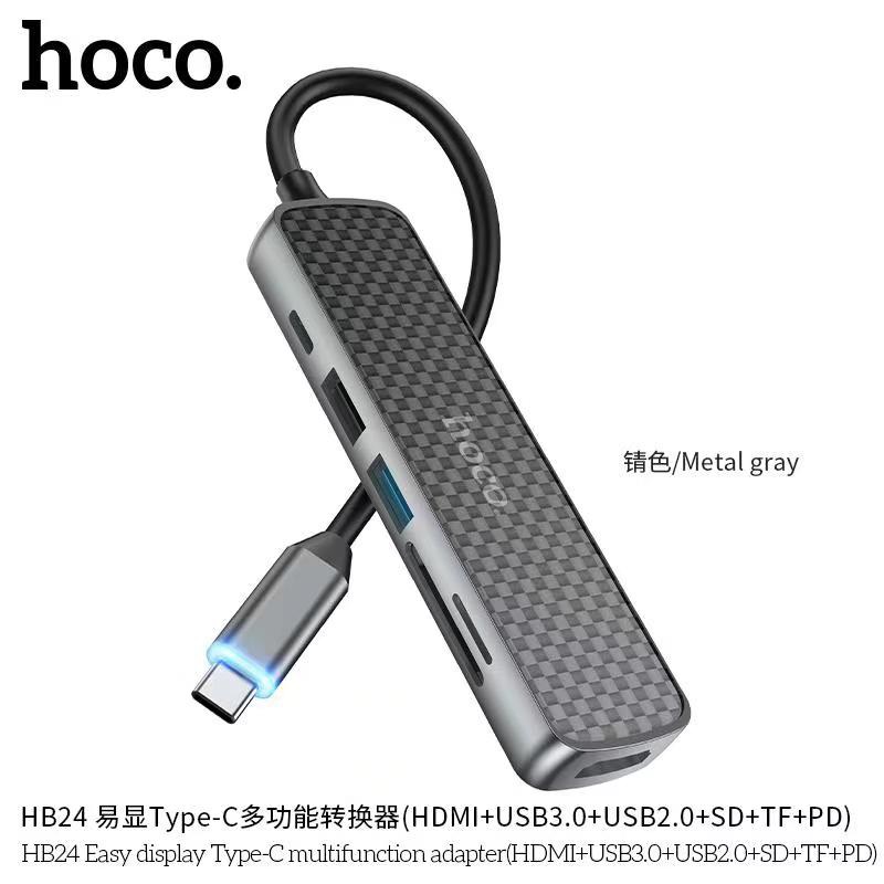 Hoco Hb Easy Display Hub Type C Hdmi Usb Usb