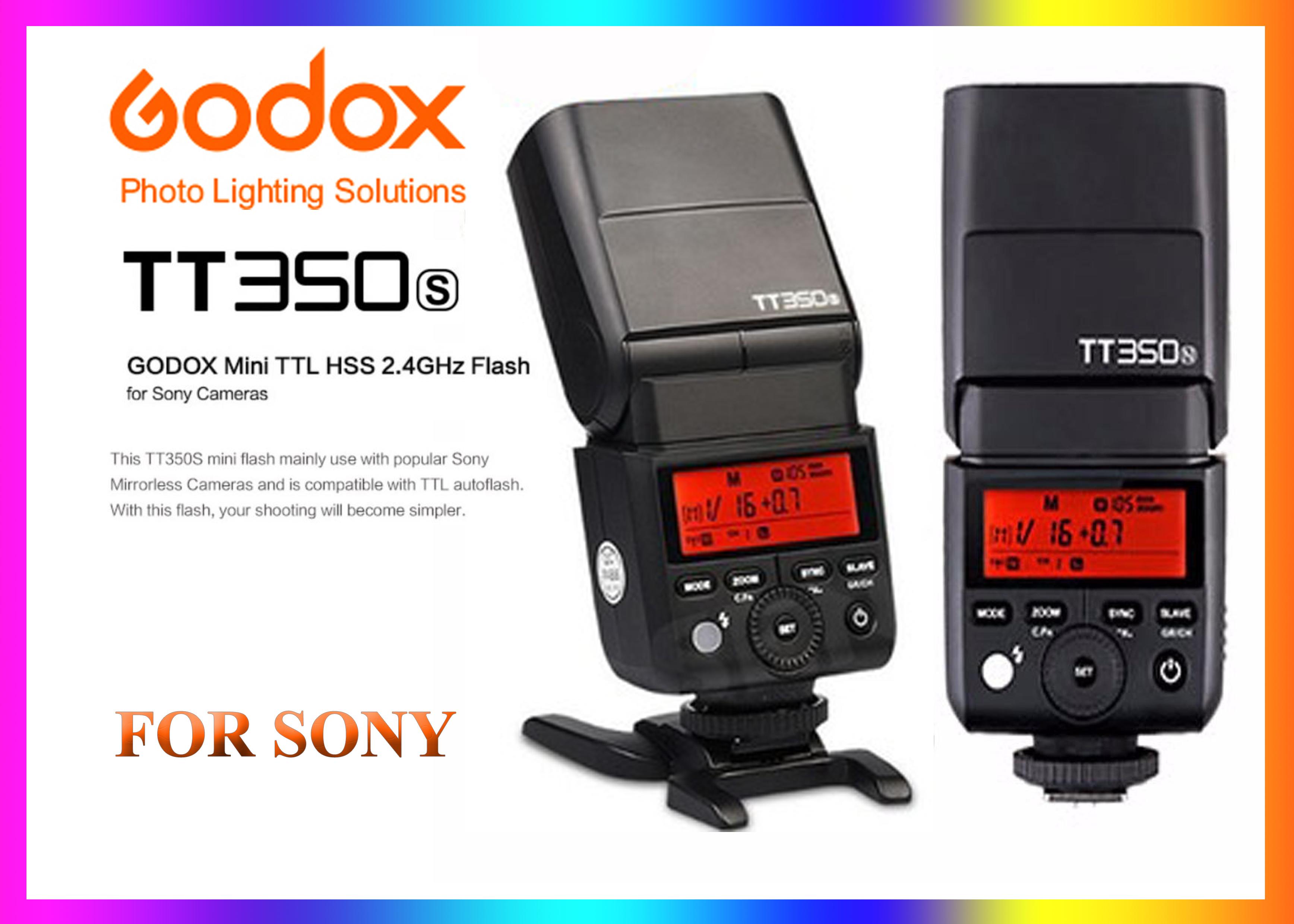 Godox TT350S Mini Portable Speedlite 2 4G Wireless Master Slave 1