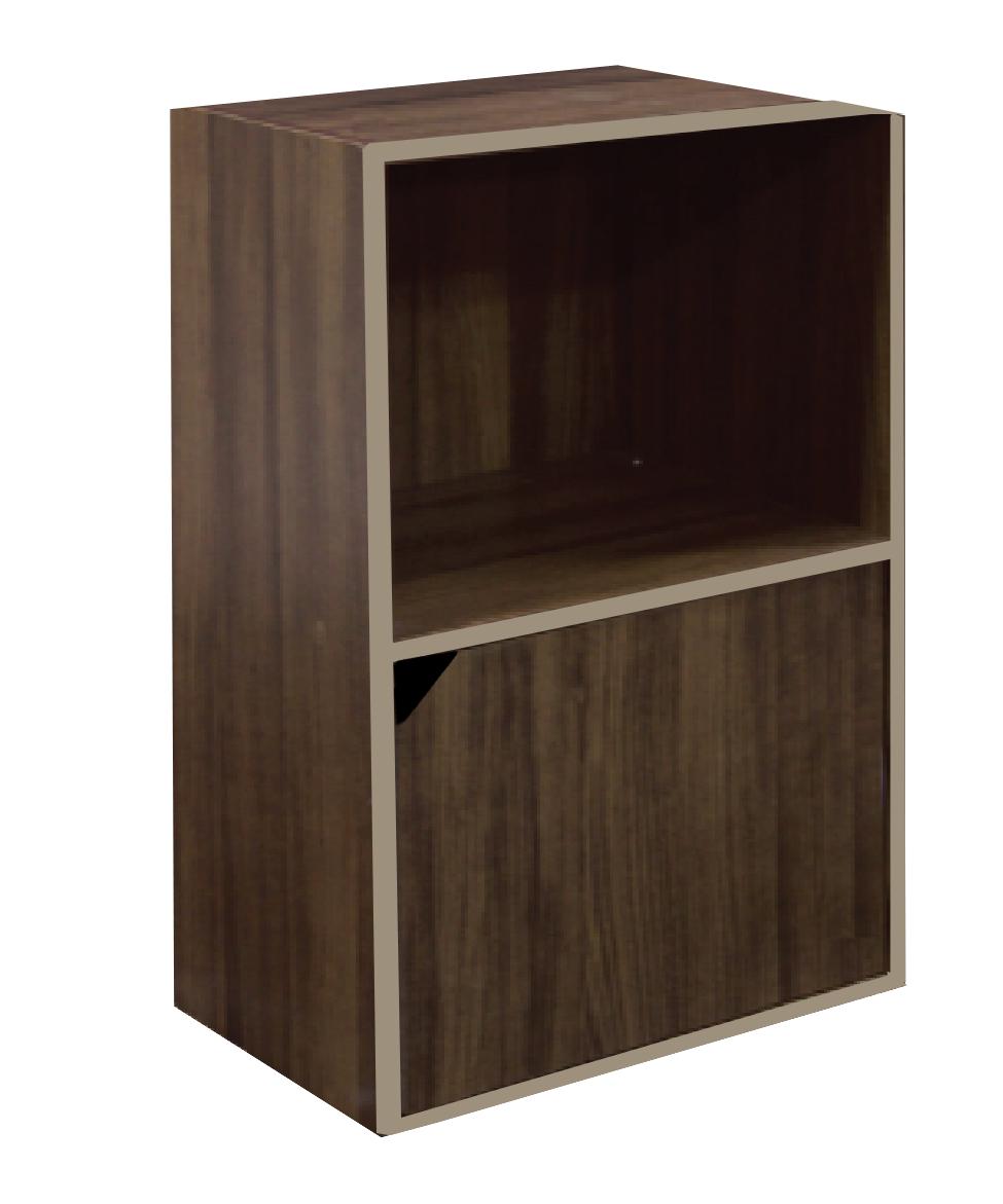 ECF Furniture ชั้นเอนกประสงค์ 2ช่อง 1 ประตู