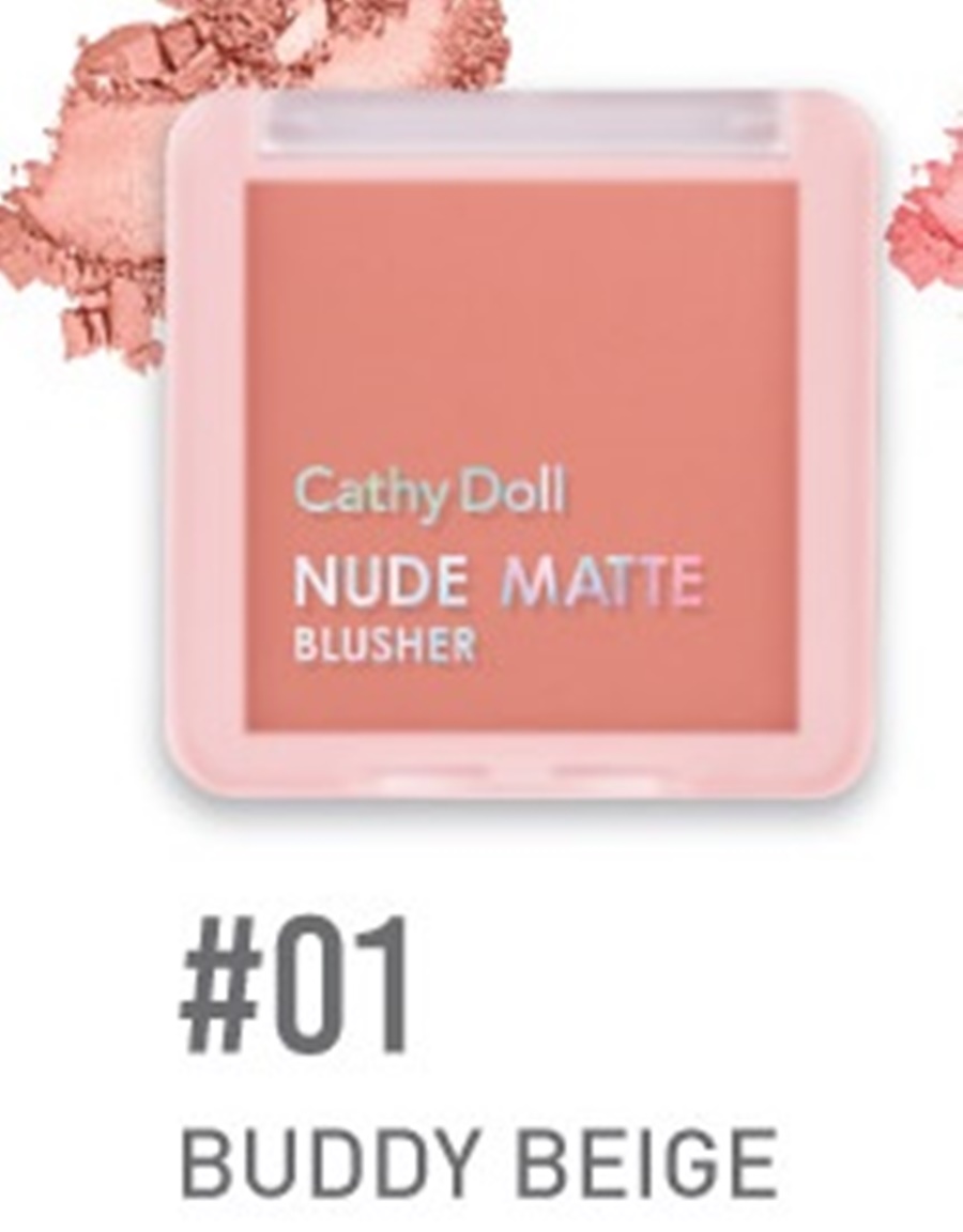 Nude Matte Blusher G Cathy Doll Ununbwshop Thaipick