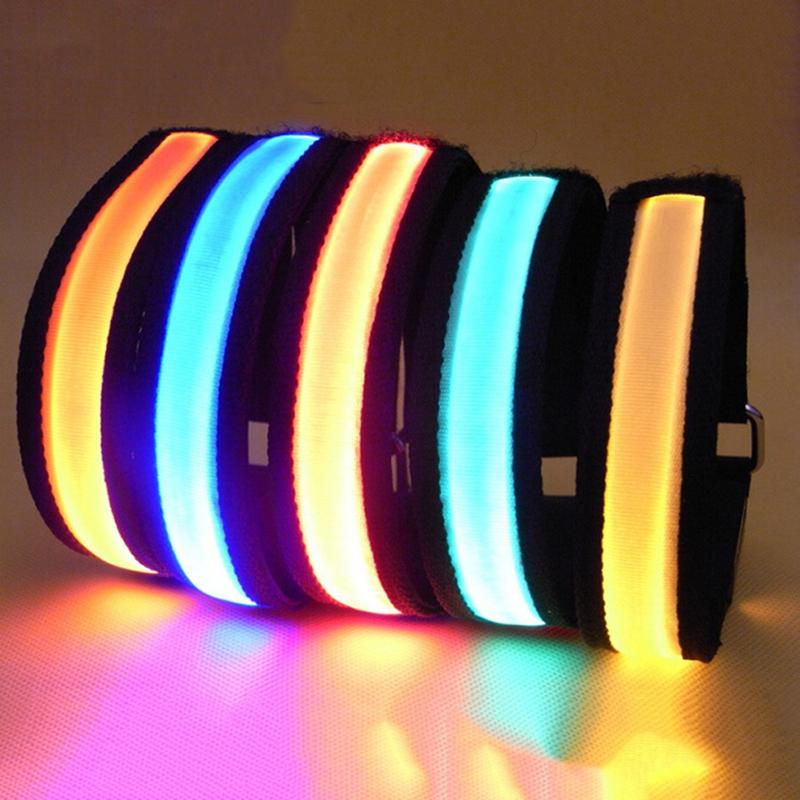 Outdoor Sports Buckle Pat Circle Led Wrist Strap Illuminated Armband Illuminated Outdoor Armband Outdoor Sports Buckle Pat Circle Led Wrist Strap Illuminated Armband Illuminated Outdoor Armband