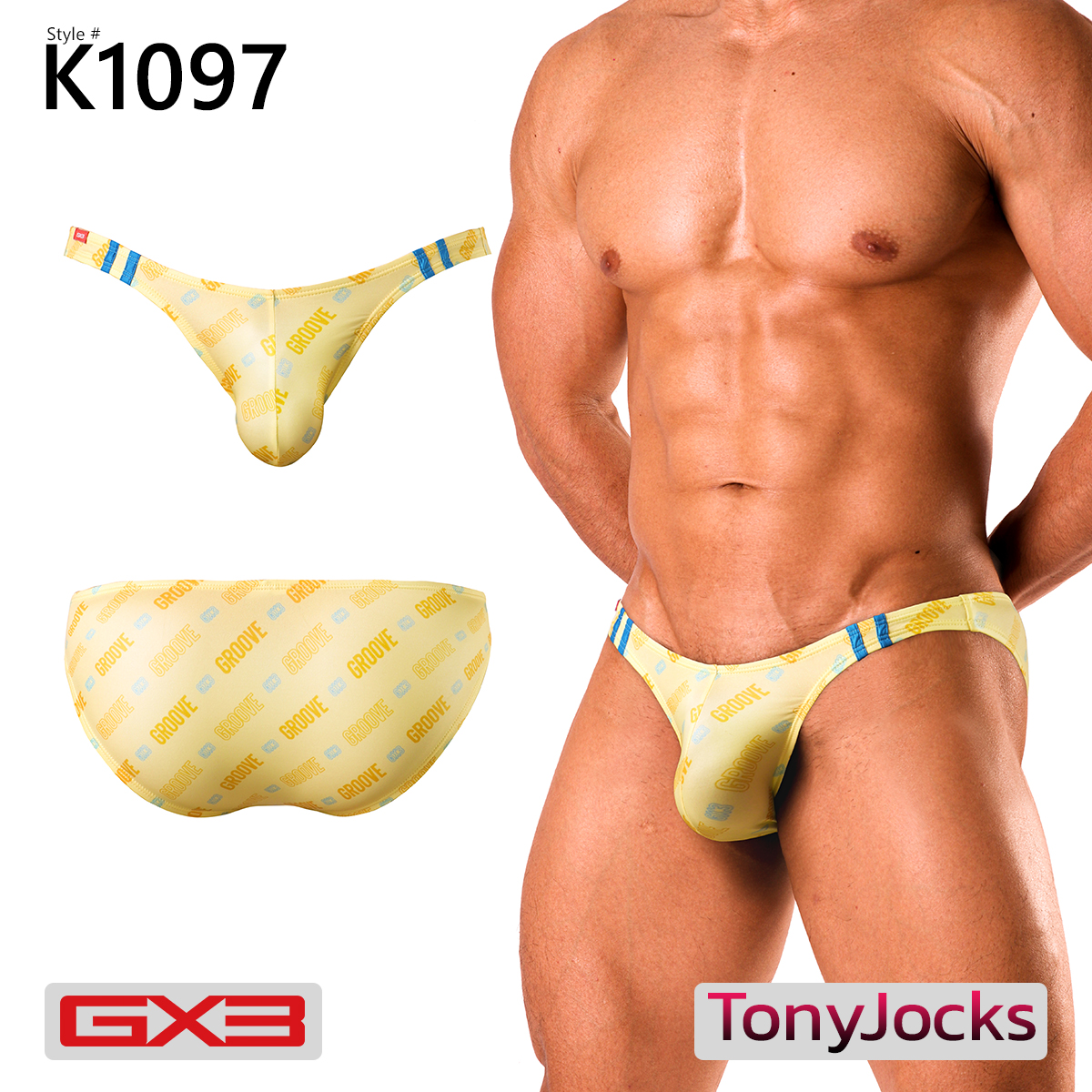 Gx Underwear First Class T Back G String Bikini By