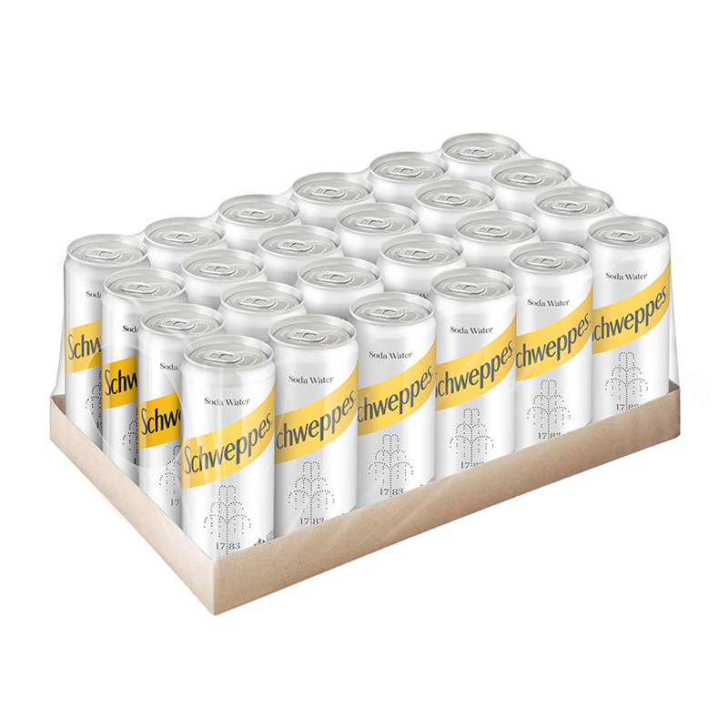 สงดวน ชเวปส นำโซดา 330 มล x 24 กระปอง Schweppes Soda Water 330