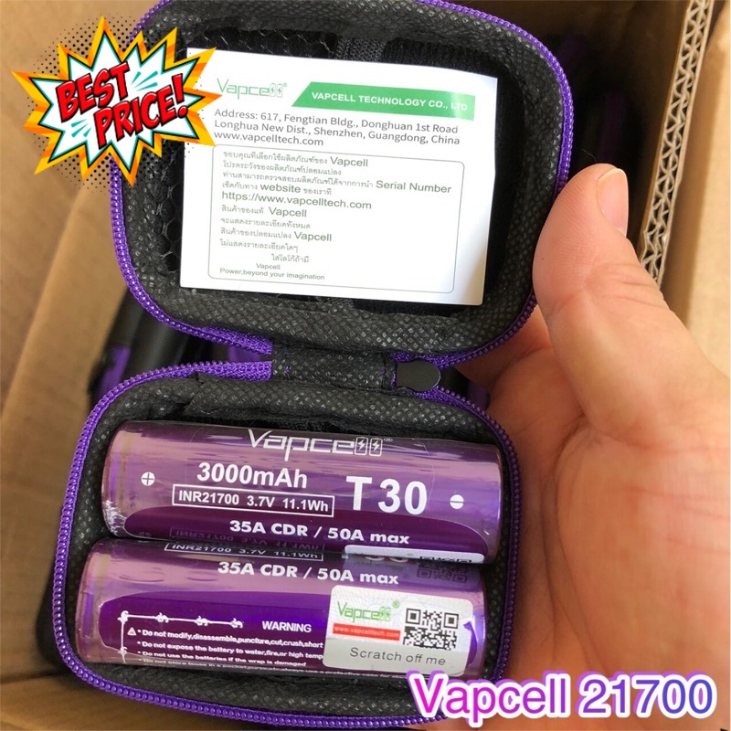 Vapcell Inr Mah V Vapcell T