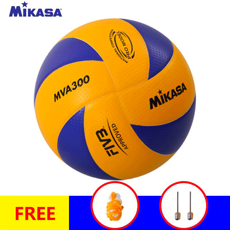Crazy Deal ข้อเสนอฉับพลัน (ฟรีเข็มลูกบอลสุทธิ) Volley Ball Mikasa MVA300วอลเลย์บอล Soft PU