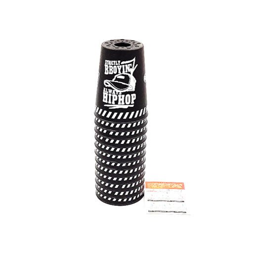 แก้วสแต็ค YJ Set 12Pcs Speed Stacks Cups Indoor Sports Stacking Rapid Fast For Family Game (Black) แก้วสแต็ค YJ Set 12Pcs Speed Stacks Cups Indoor Sports Stacking Rapid Fast For Family Game (Black)