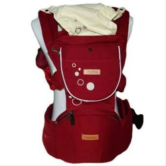 aimama เป้อุ้มเด็ก เป้สะพายเด็ก Hip Seat i mama Baby Carrier i mama รุ่นขายดี สีแดง