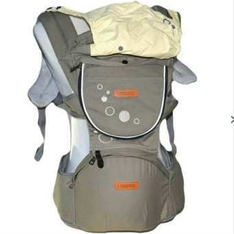 aimama เป้อุ้มเด็ก เป้สะพายเด็ก Hip Seat i mama Baby Carrier i mama รุ่นขายดี สีเทา aimama เป้อุ้มเด็ก เป้สะพายเด็ก Hip Seat i mama Baby Carrier i mama รุ่นขายดี สีเทา