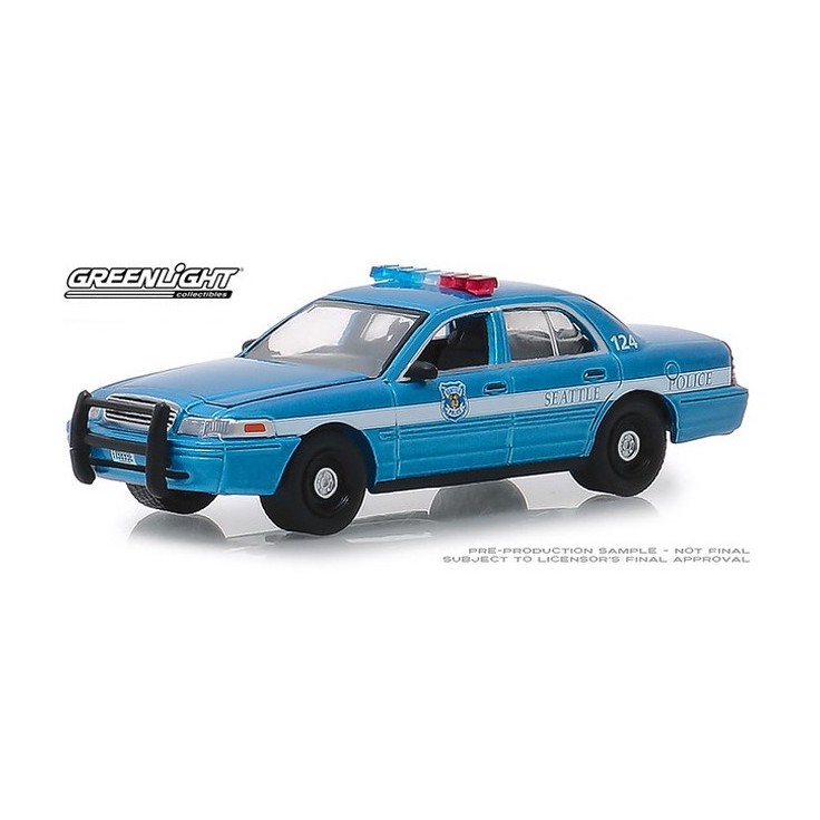 Greenlight Hot Pursuit Series Seattle Police Ford Crown