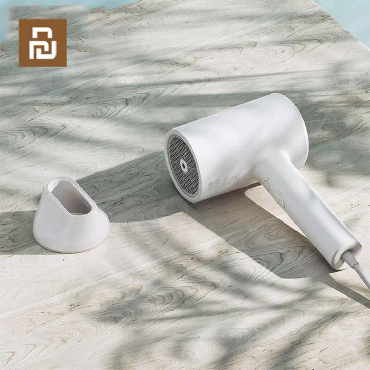 MIJIA Water ion Hair Dryer ไดร์เป่าผม Home 1800W hair care Anion Professinal Quick Dry Portable Travel Blow Hairdryer diffuser