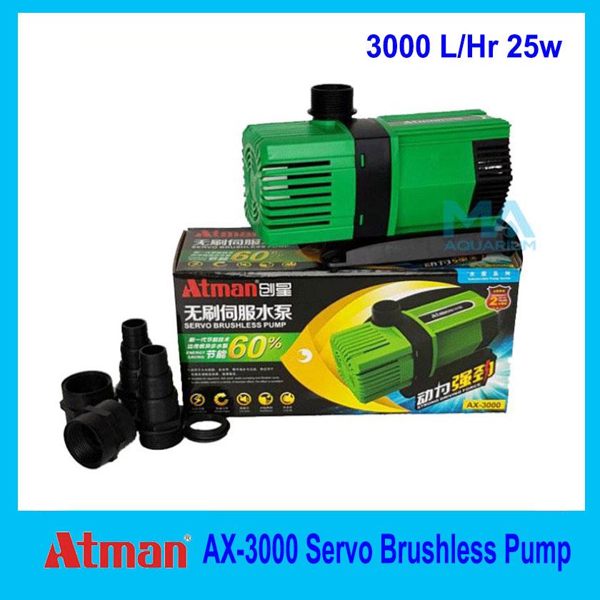 Atman AX-3000 ระบบ Inverter ECO Water Pump ปั้มน้ำประหยัดไฟ 3000 L/Hr Atman AX-3000 ระบบ Inverter ECO Water Pump ปั้มน้ำประหยัดไฟ 3000 L/Hr