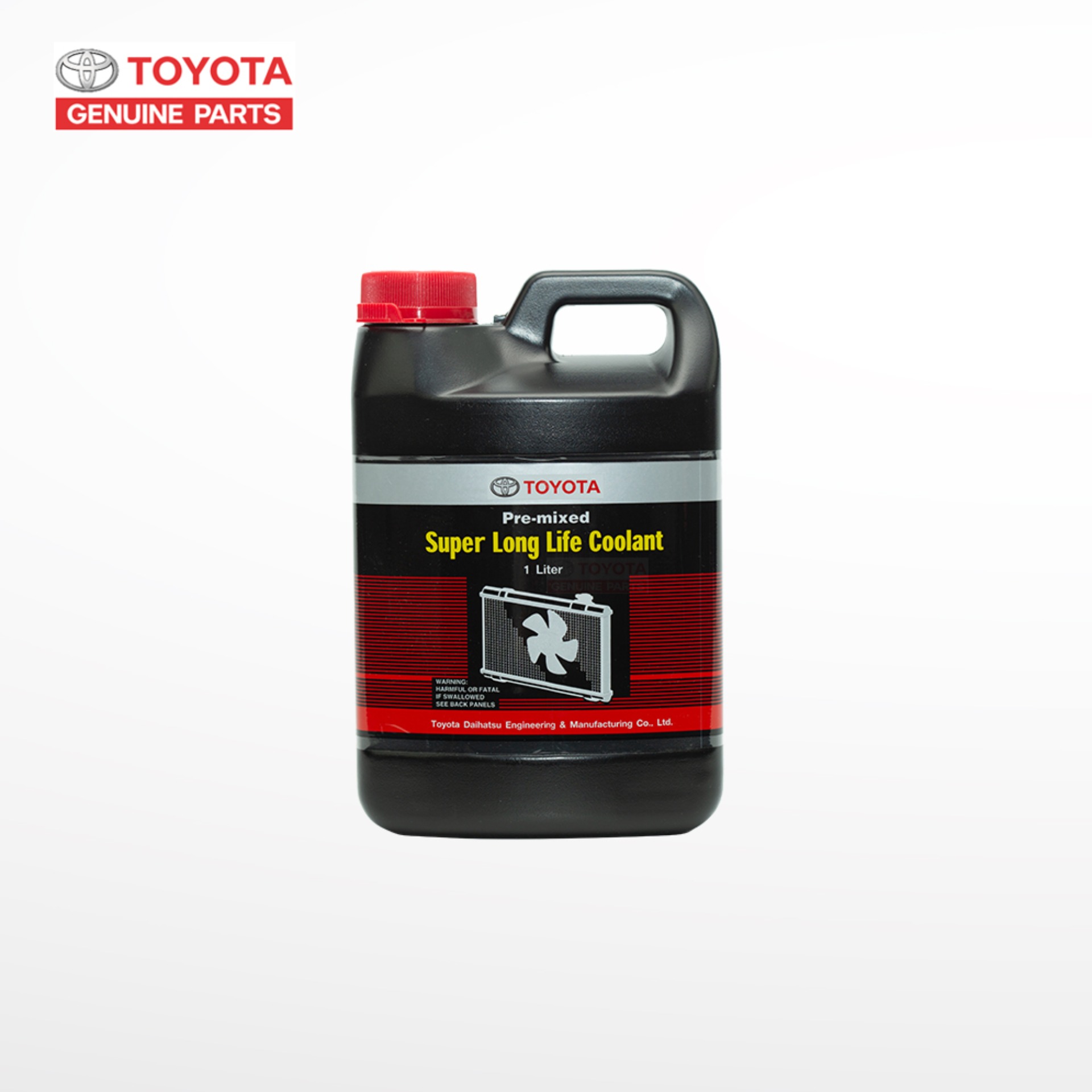 (Best Seller) TOYOTA Pre-mixed Super Long Life Coolant น้ำยาเติมหม้อน้ำรถยนต์โตโยต้า สูตรพิเศษ ขนาด 1 ลิตร ( อะไหล่ รถยนต์ แท้ ศูนย์ )