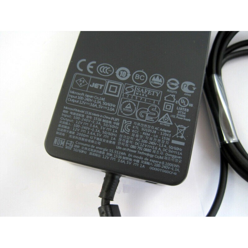 V A W Charger For Microsoft Surface Pro Pro Rt Windows