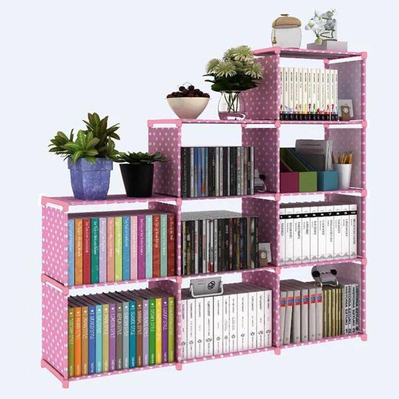 คูปอง GCS ชั้นวางของ ชั้นวางหนังสือ ปรับเปลี่ยนรูปทรงได้ 3 แถว 12 ชั้นวางของ – สีชมพู Z – 9 คูปอง GCS ชั้นวางของ ชั้นวางหนังสือ ปรับเปลี่ยนรูปทรงได้ 3 แถว 12 ชั้นวางของ – สีชมพู Z – 9