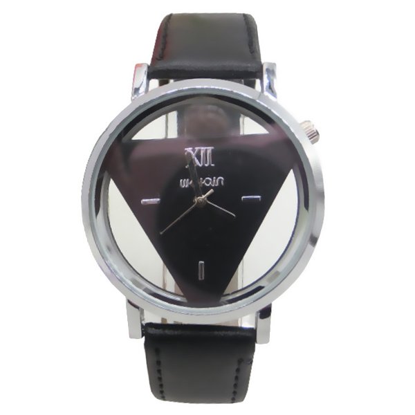 BEST Kids Triangle Dial Watch นาฬิกาข้อมือสำหรับเด็ก สีดำ สายหนังพียู รุ่น WATCH BEST Kids Triangle Dial Watch นาฬิกาข้อมือสำหรับเด็ก สีดำ สายหนังพียู รุ่น WATCH