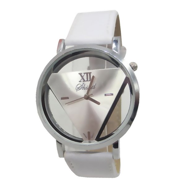 BEST Kids Triangle Dial Watch นาฬิกาข้อมือสำหรับเด็ก สีขาว สายหนังพียู รุ่น WATCH BEST Kids Triangle Dial Watch นาฬิกาข้อมือสำหรับเด็ก สีขาว สายหนังพียู รุ่น WATCH
