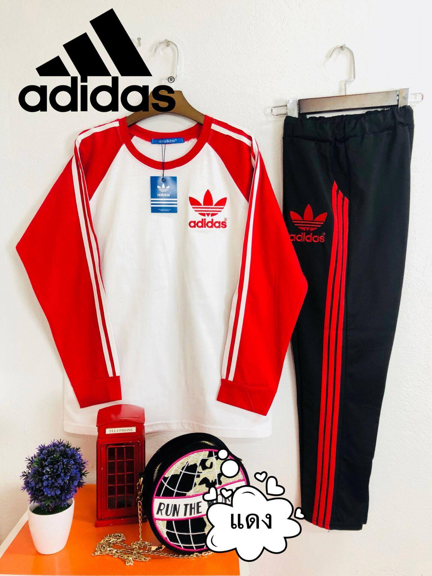 Adidas Women Fashion Casual Comfortable Sportswear One Set