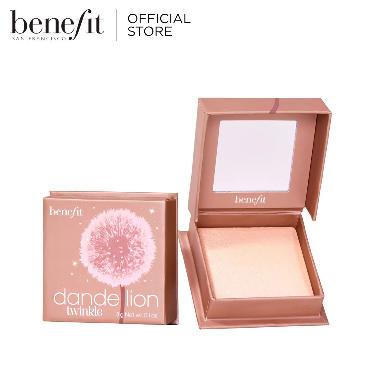 BENEFIT Dandelion Twinkle Soft Nude Pink Highlighter Lazada Co Th