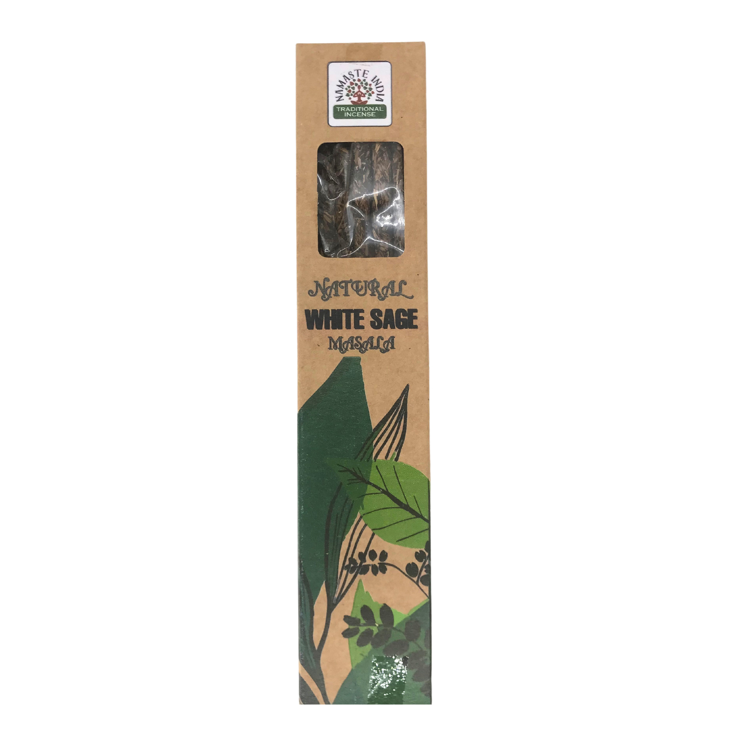 Natural Efe Indian incense sticks PREMIUM NAMASTE White Sage ธป