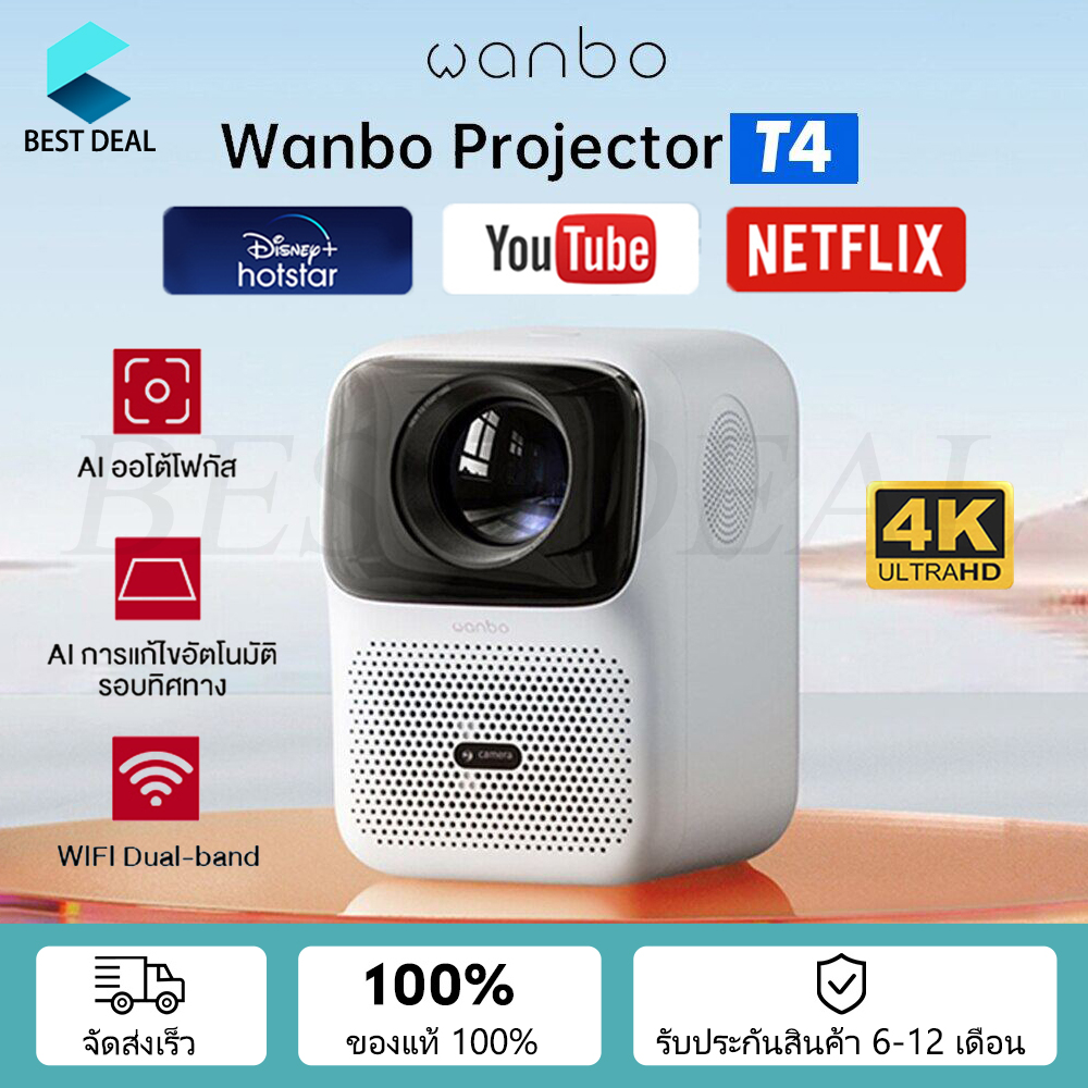 New Wanbo X Projector Full Hd K Ansi