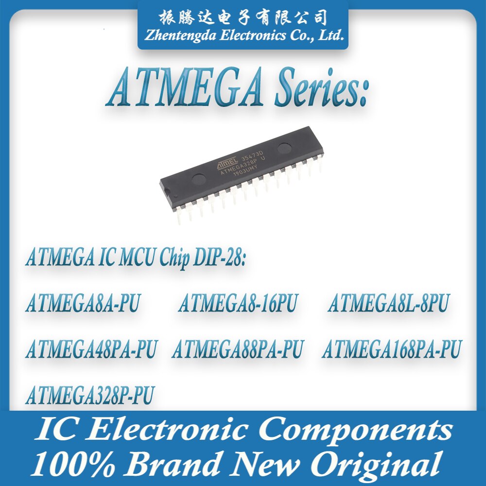 ATMEGA8A PU ATMEGA8L 8PU ATMEGA8 16PU ATMEGA48PA PU ATMEGA88PA PU