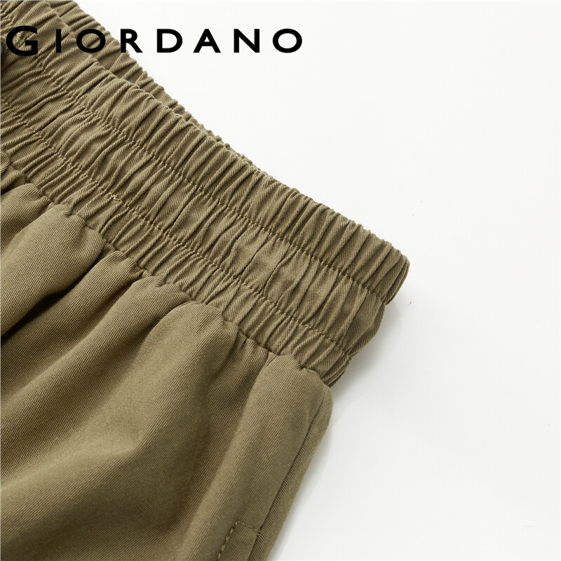 GIORDANO Women Skirts Stopper Drawstring Elastic Waist Cargo Skirts