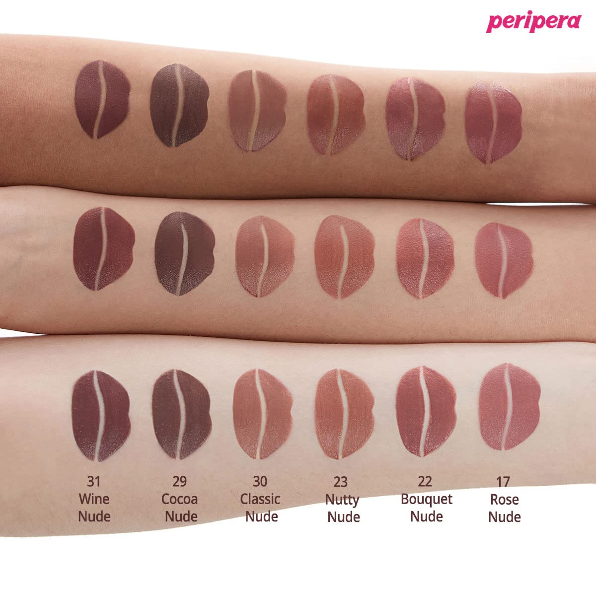 Peripera Ink Velvet Nude Brew Collection Rawin