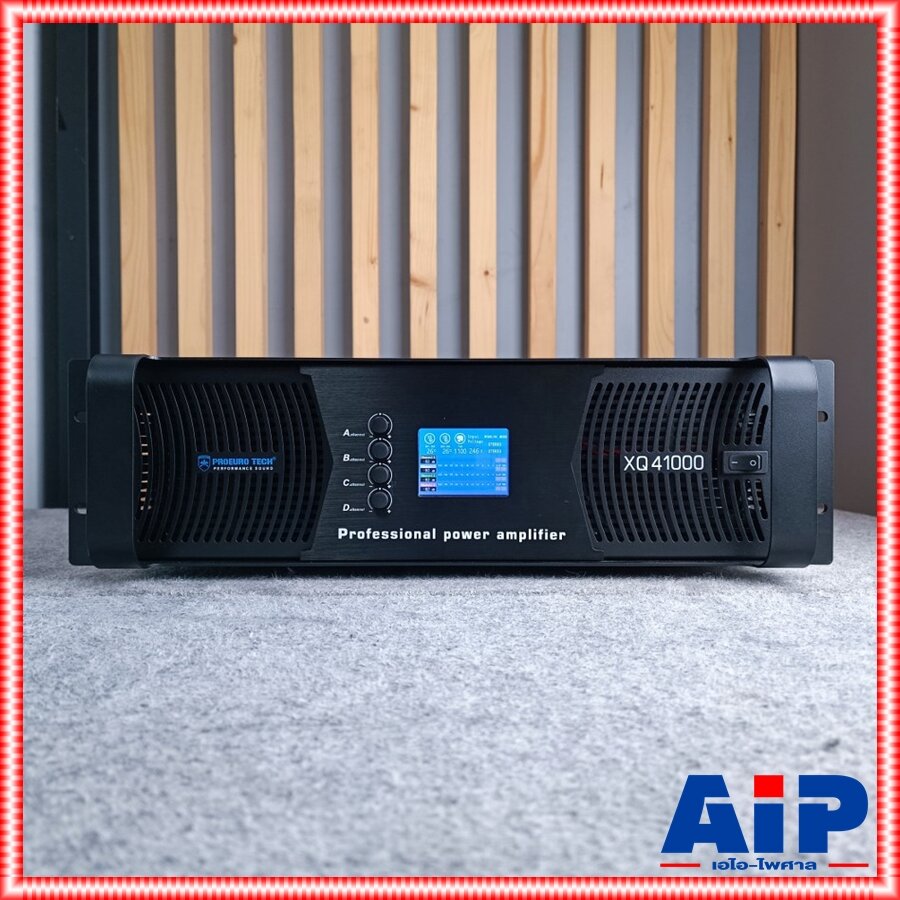 มจอ PROEUROTECH XQ 41000 รนใหมมจอ POWERAMP4CH โปรยโรเทค แอมป