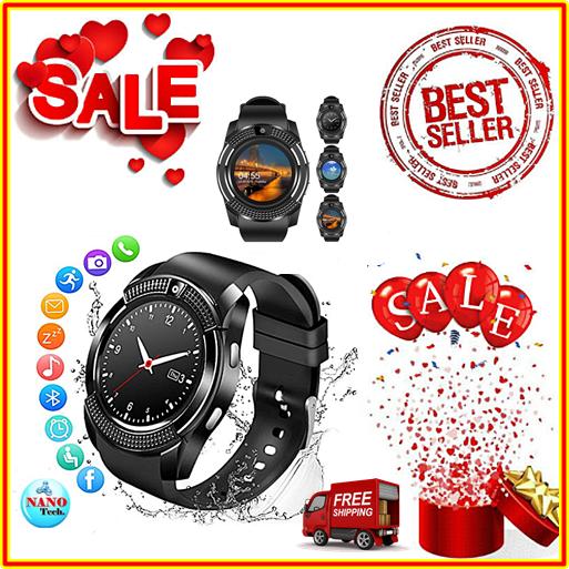 อันดับ 1 สุดยอดนาฬิกาสมาร์ทวอช Hybrid Plus + Smart Watch Clock With Sim TF Card Slot Bluetooth for Android and iOS