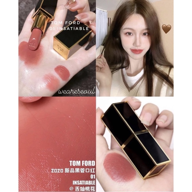 แท ลป Tom Ford matte Lip color ส 100 510 west coast Dolce Mocha