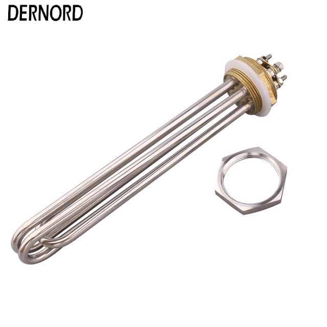 DERNORD DN40 220v 380v Immersion Heating Element Electric Tubular Water