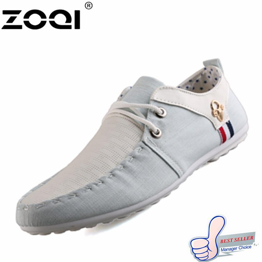 รองเท้า ZOQI ของผู้ชายรองเท้าคัทชูรองเท้าบุคคล (สีน้ำตาล) - สนามบินนานาชาติ