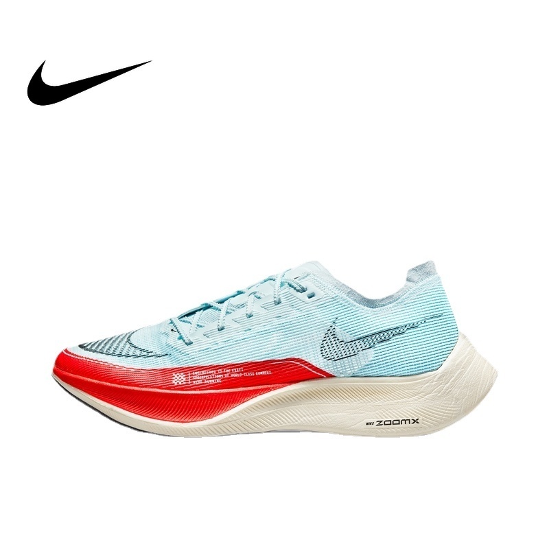 【HOT SALE】Nike_ZOOMX VAPORFLY NEXT รองเท้าผู้ชายรองเท้าผู้หญิงรองเท้ากันกระแทกระบายอากาศกีฬาฤดูร้อนใหม่ CU4111