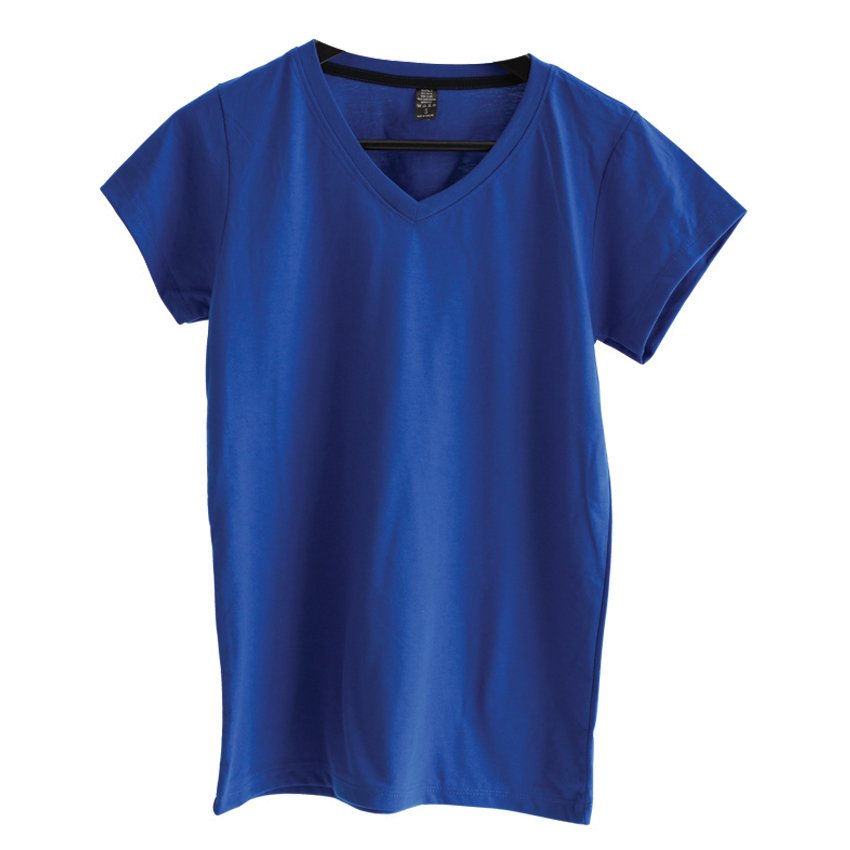 Chahom เสื้อยืดคอวี ( สีน้ำเงิน ) Chahom เสื้อยืดคอวี ( สีน้ำเงิน )