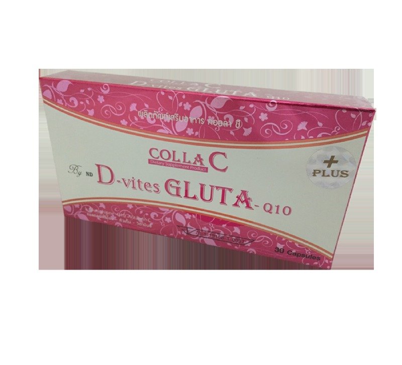 COLLA C L-Glutathione Q10 ผลิตภัณฑ์เสริมอาหาร บรรจุ 30 แคปซูล