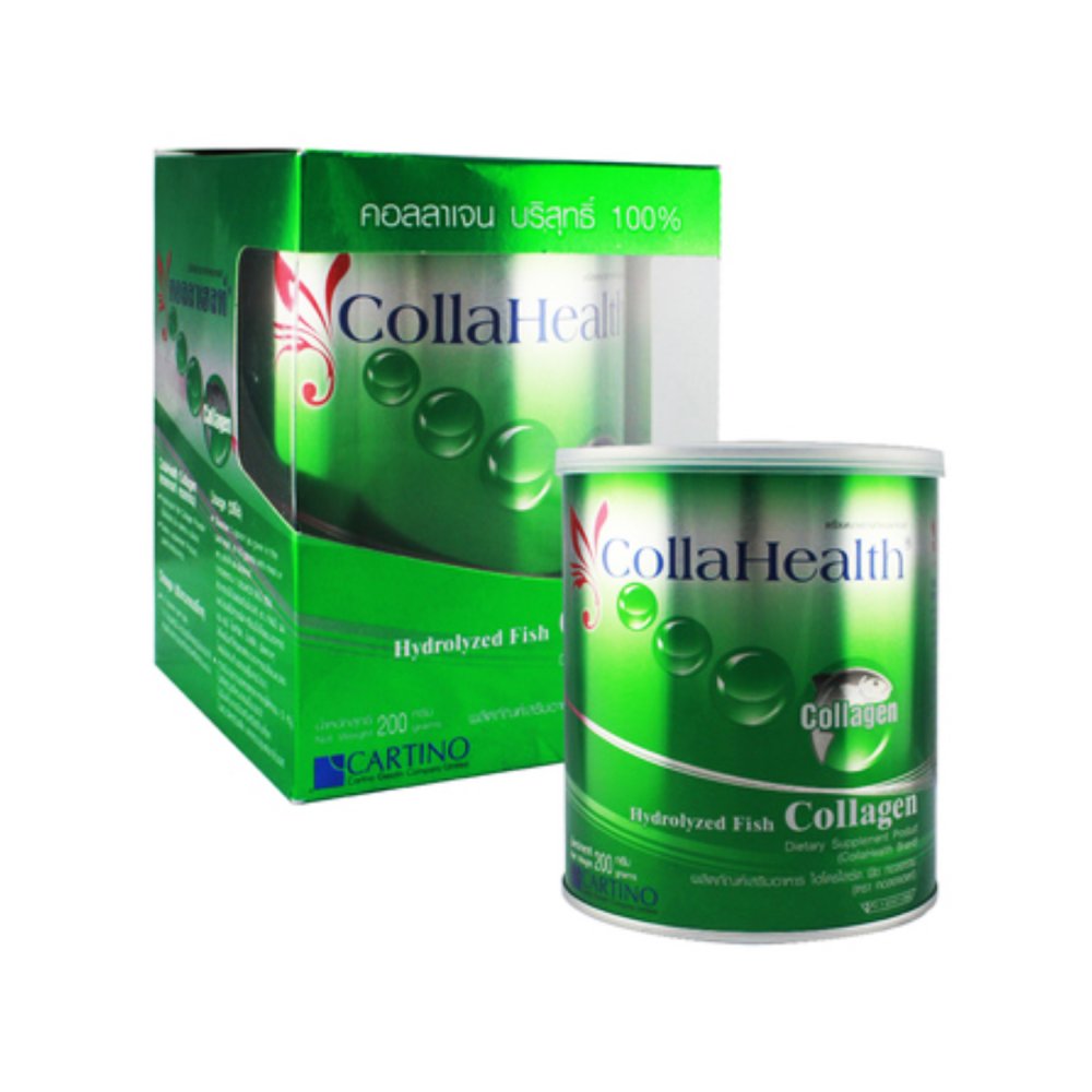 Collahealth Collagen คอลลาเจนบริสุทธิ์ 200g x1กล่อง Collahealth Collagen คอลลาเจนบริสุทธิ์ 200g x1กล่อง