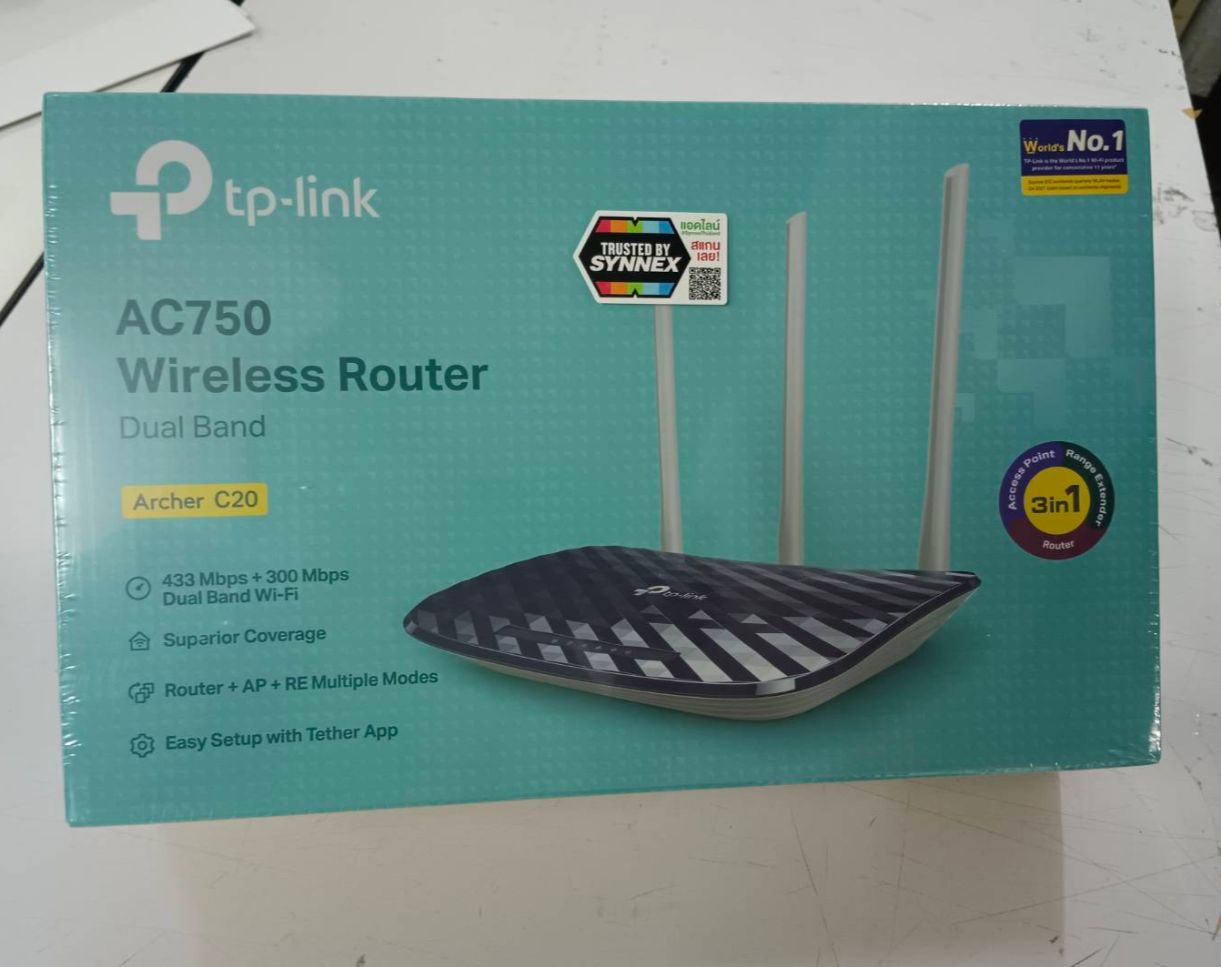 Router TP LINK Archer C20 V5 Wireless AC750 Dual Band การเชอมตอ 2