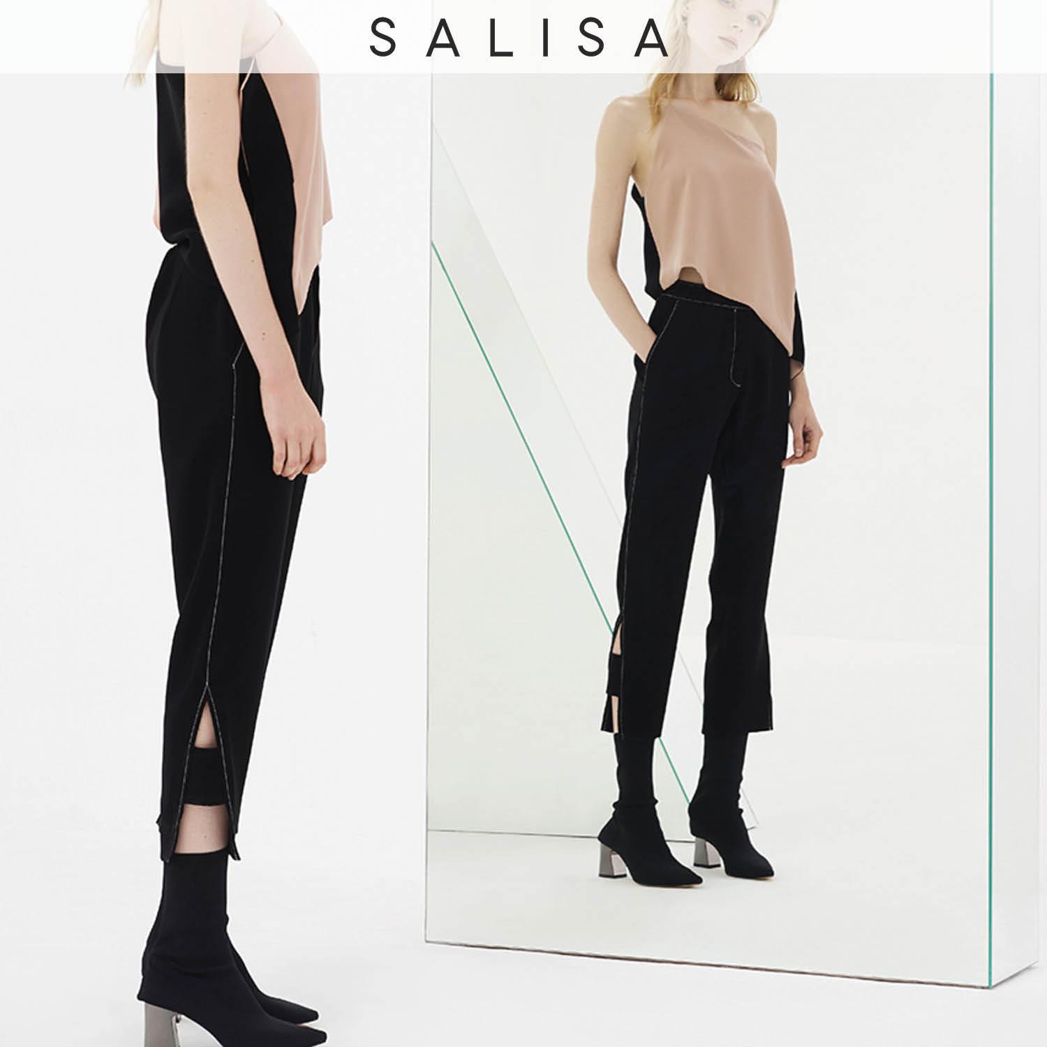 SALISA - BROOKLYN skinny Pants กางเกงขาเดฟ *white pre 7 days* SALISA - BROOKLYN skinny Pants กางเกงขาเดฟ *white pre 7 days*