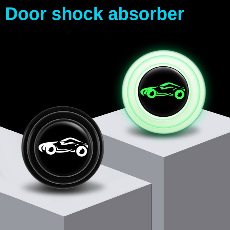 Pcs Car Door Anti Collision Silicone Pad Anti Shock Closing Door